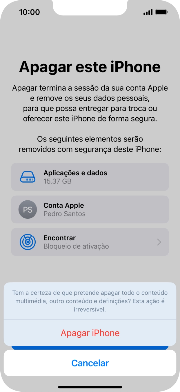 Prima Apagar iPhone.