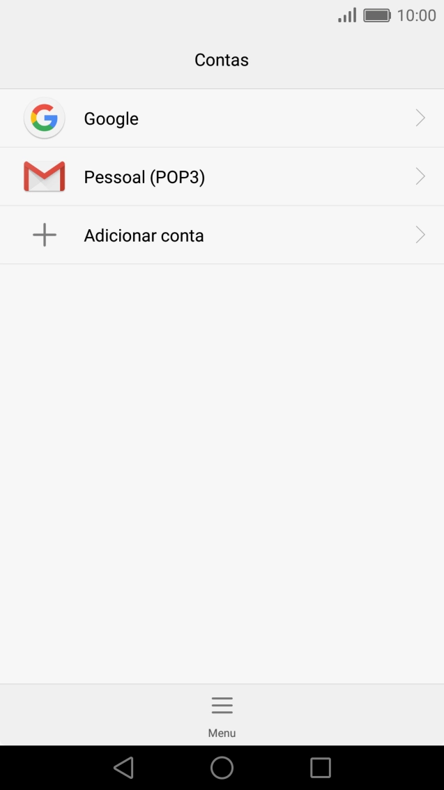 Prima a tecla de início para terminar e voltar ao ecrã inicial.