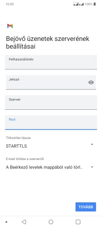 Nyisd le a „Titkosítás típusa” alatt legördülő menüt.