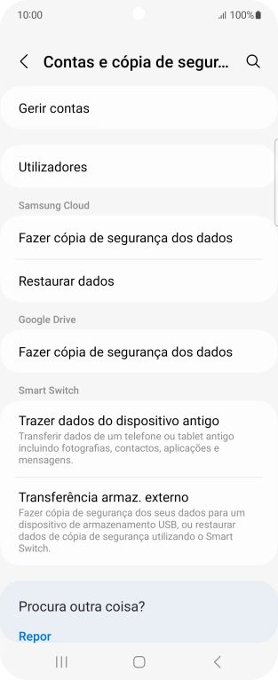 Prima Gerir contas.