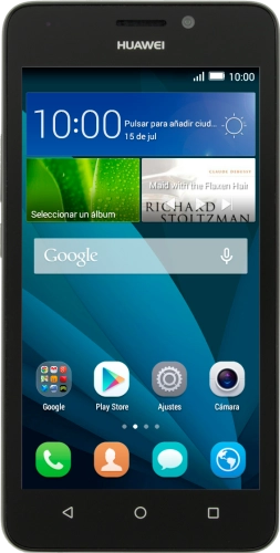 Imagen 1: Vista frontal del Huawei Y635 - Black