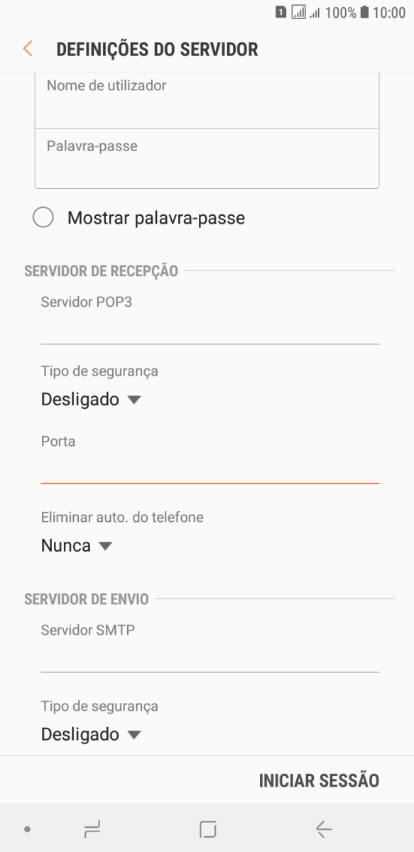 Prima a lista suspensa sob 
