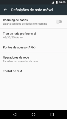 Prima Pontos de acesso (APN).