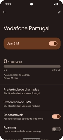 Para voltar ao ecrã inicial, deslize o dedo de baixo para cima a partir da base do ecrã.