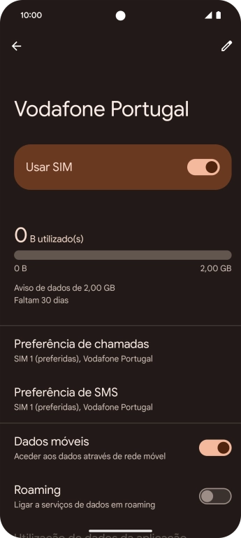 Para voltar ao ecrã inicial, deslize o dedo de baixo para cima a partir da base do ecrã.