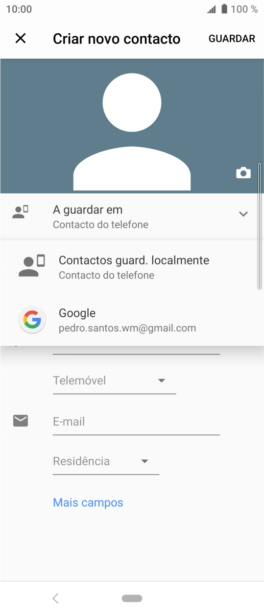 Prima Contactos guard. localmente.