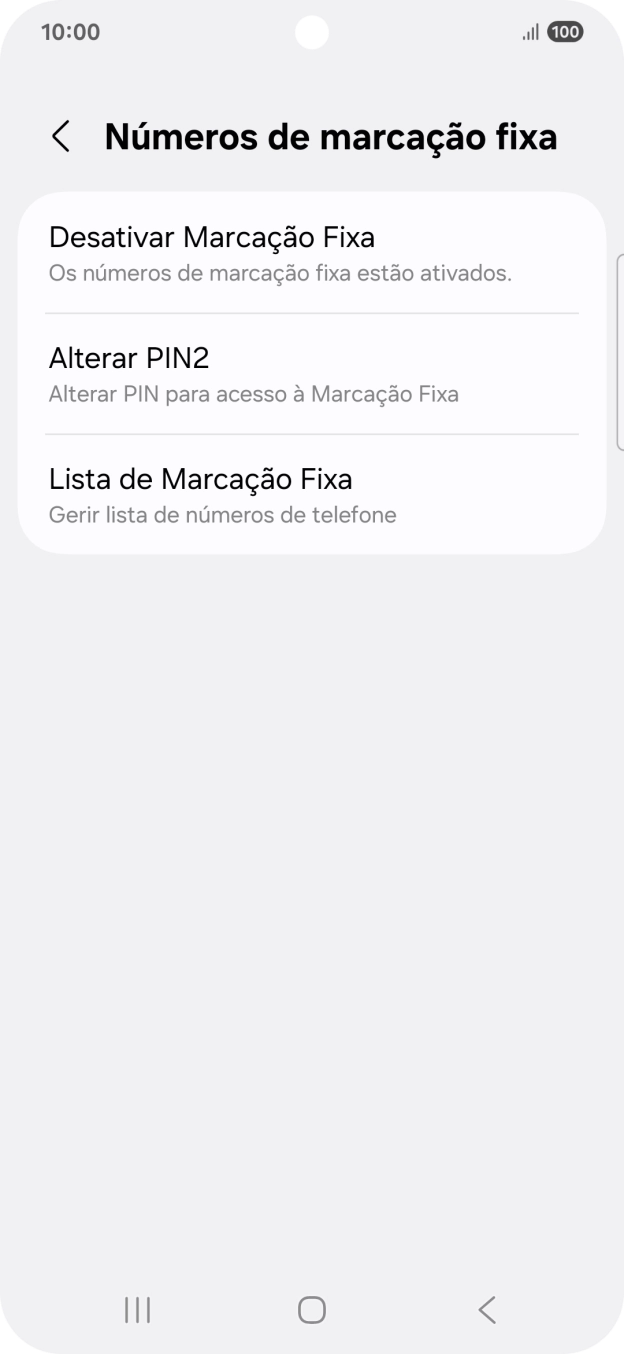 Prima Desativar Marcação Fixa.