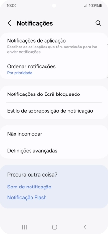 Prima Notificações de aplicação.