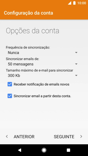Prima a lista suspensa sob 