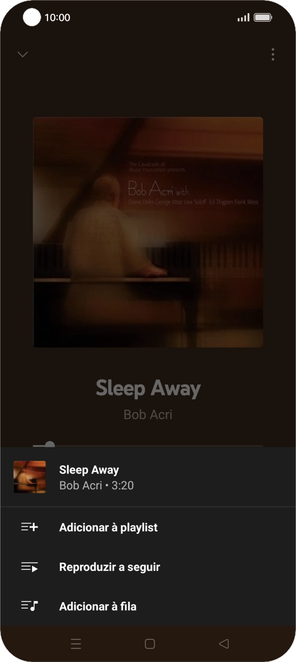 Prima Adicionar à playlist.