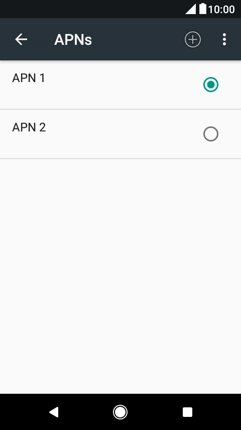 Prima o campo junto à ligação de dados para a ativar.
