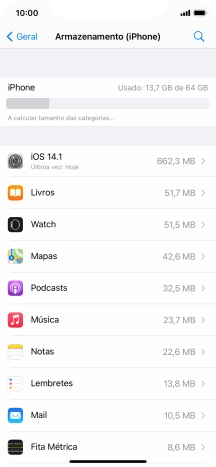 Prima a app pretendida.