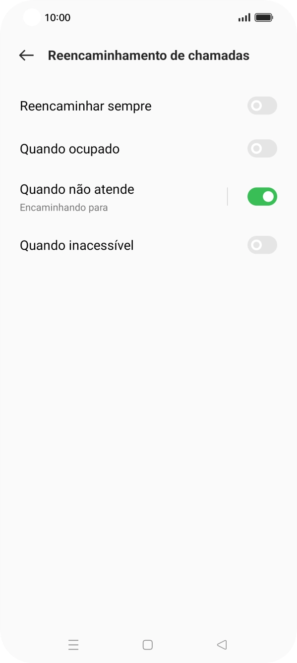 Prima a tecla de início para terminar e voltar ao ecrã inicial.
