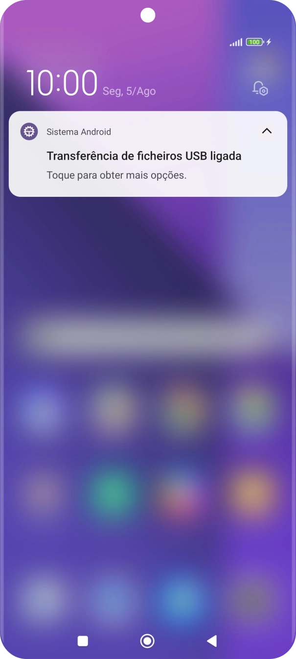 Prima Toque para obter mais opções..