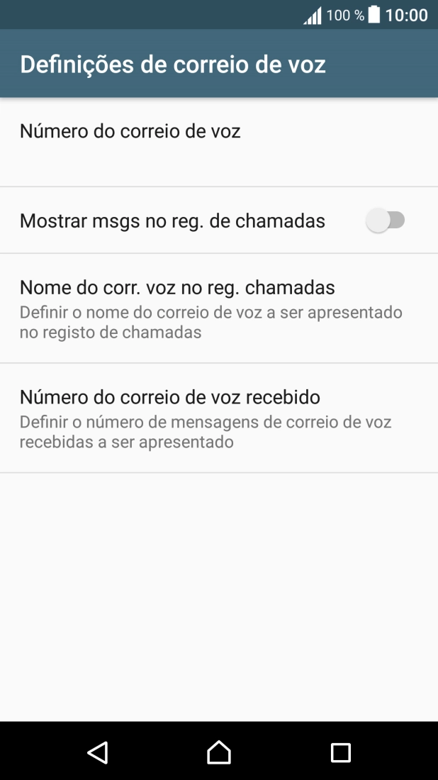Prima a tecla de início para terminar e voltar ao ecrã inicial.