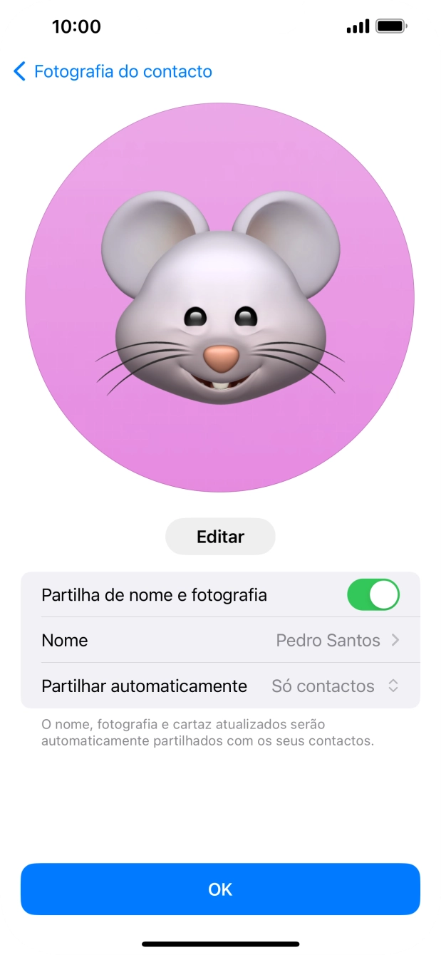 Prima o indicador junto a 