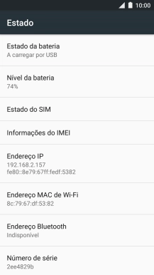 Prima Informações do IMEI.