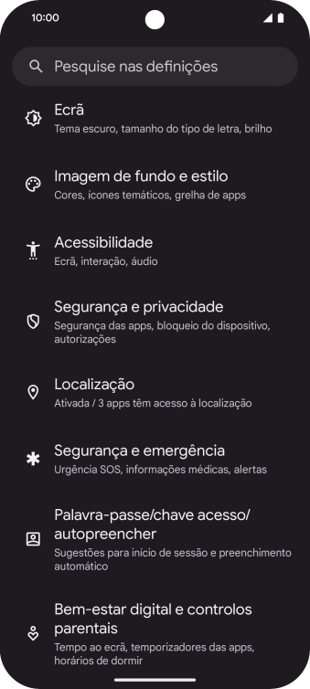 Prima Palavra-passe/chave acesso/autopreencher.