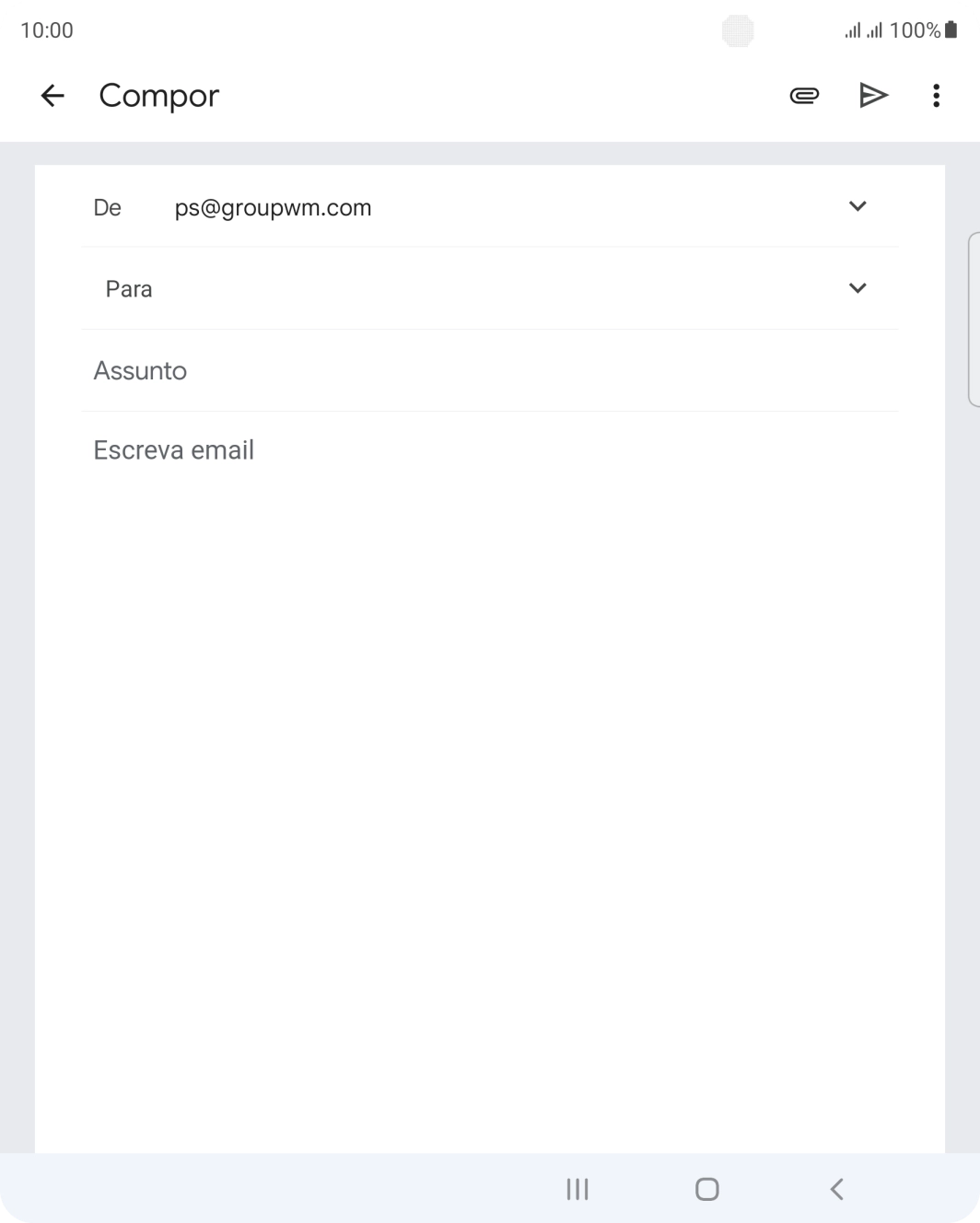 Prima o campo junto a 