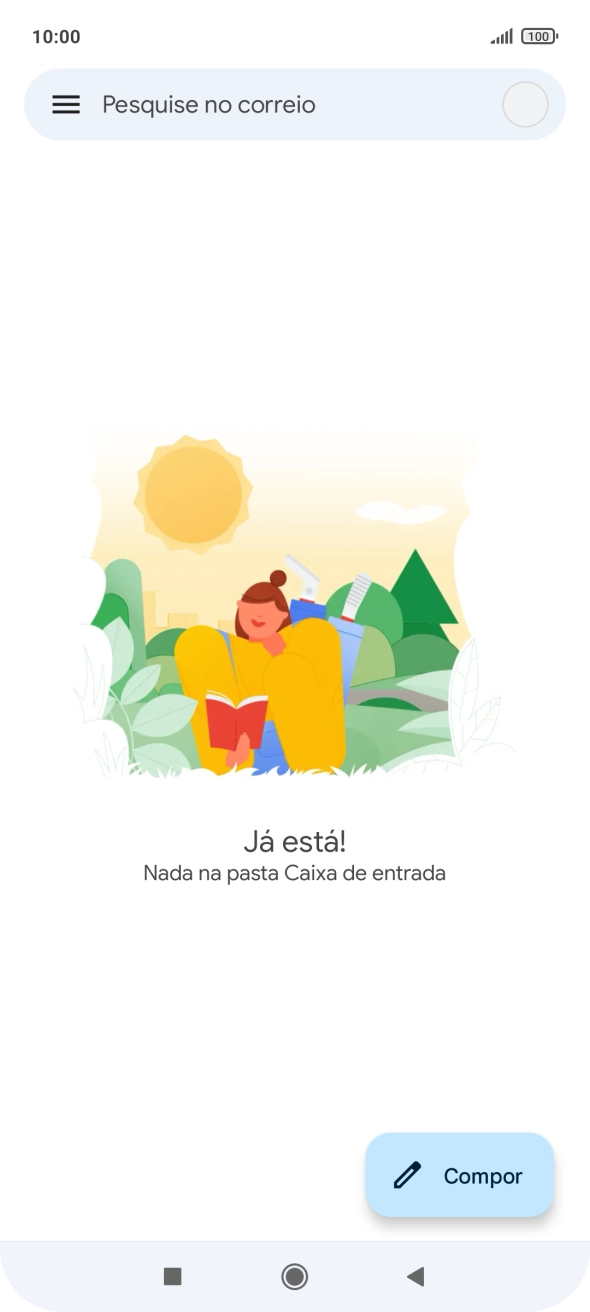 Prima o ícone de perfil.