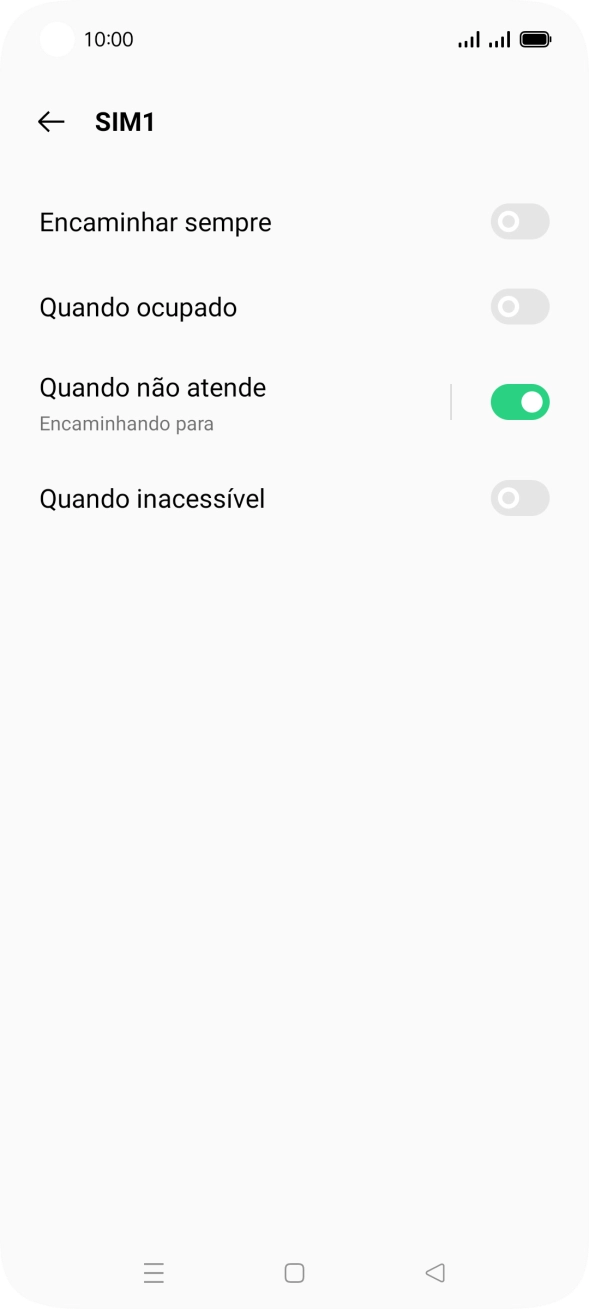 Prima a tecla de início para terminar e voltar ao ecrã inicial.