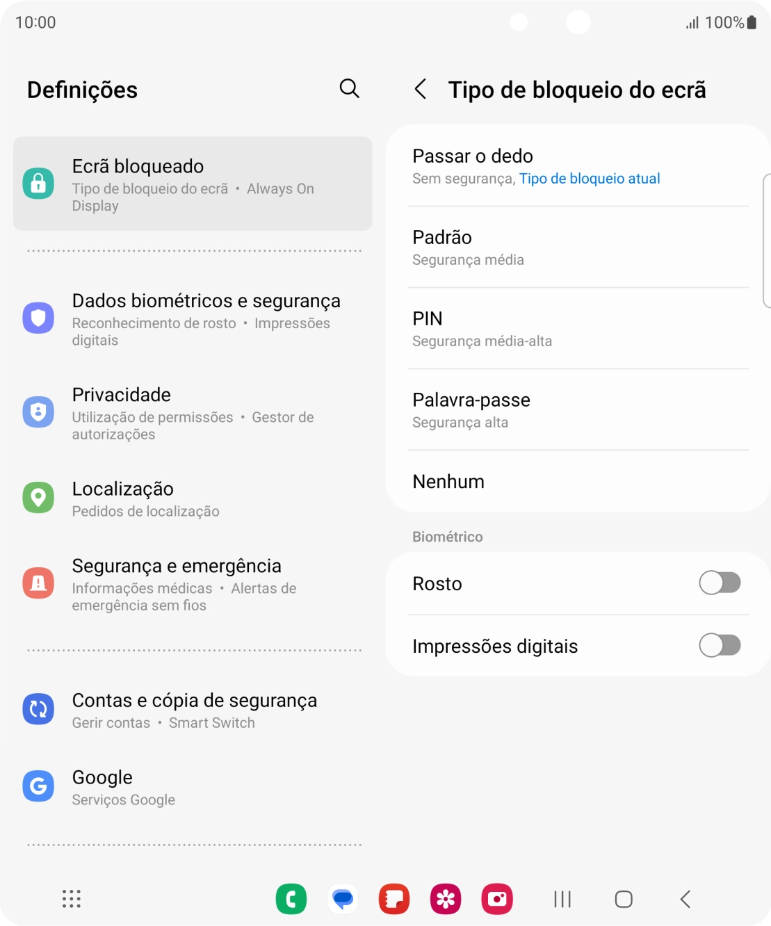Prima Impressões digitais.