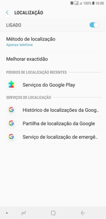 Prima Método de localização.
