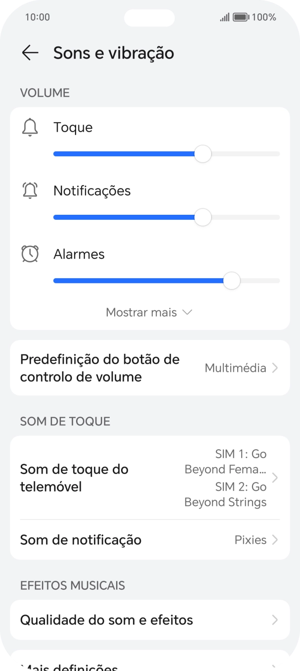 Prima Som de toque do telemóvel.