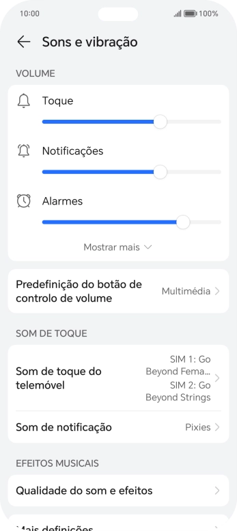 Prima Som de toque do telemóvel.