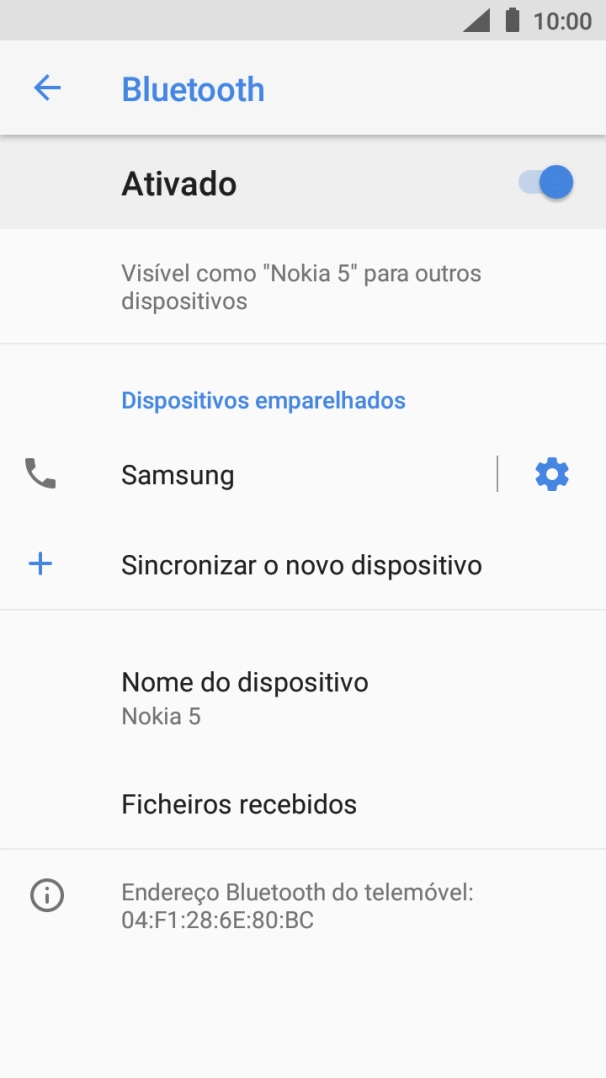 Prima a tecla de início para terminar e voltar ao ecrã inicial.