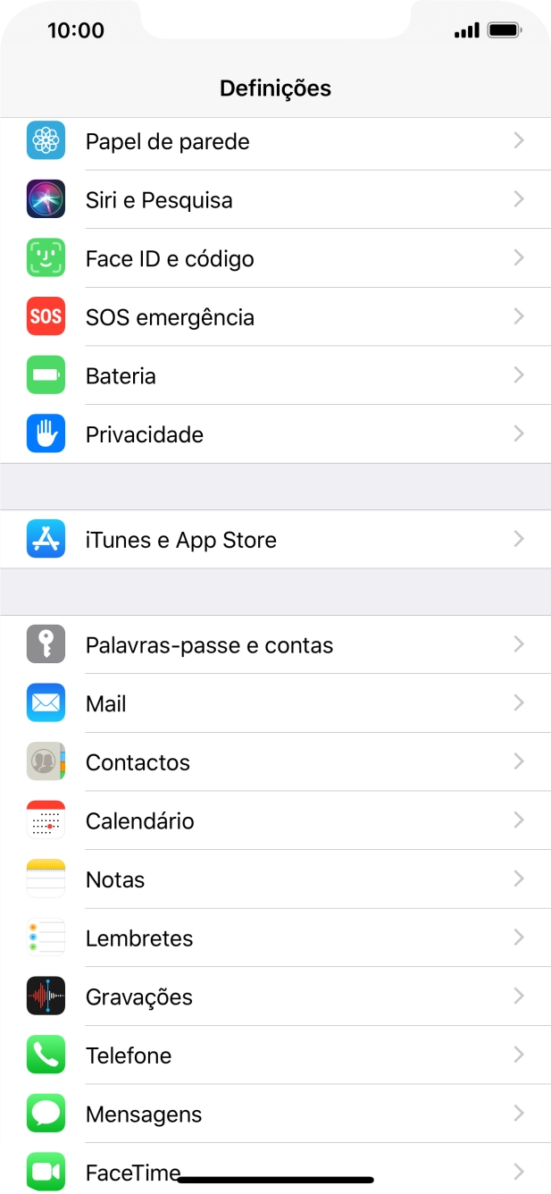 Prima Palavras-passe e contas.