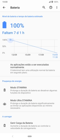 Prima a definição pretendida e siga as indicações no ecrã para ativar a função.