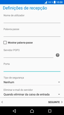 Prima a lista suspensa sob 