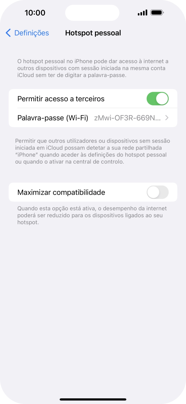 Para voltar ao ecrã inicial, deslize o dedo de baixo para cima a partir da base do ecrã.