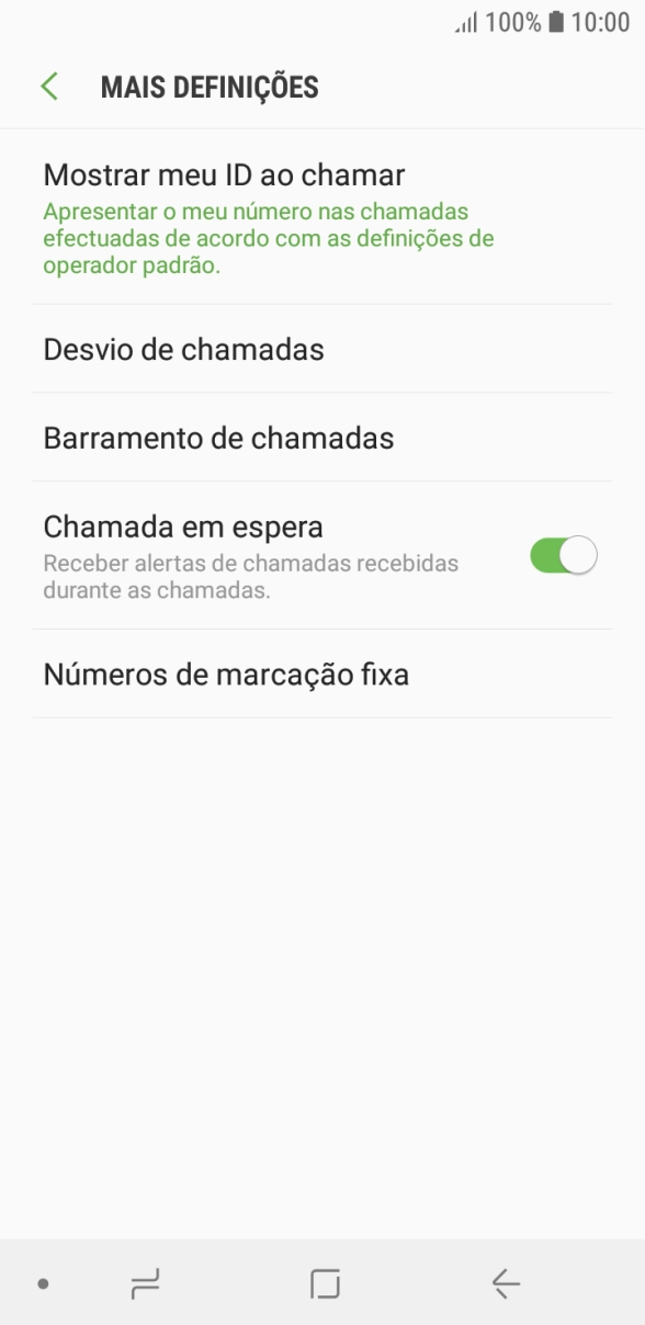 Prima Desvio de chamadas.