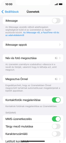 Húzd az ujjad felfelé a kijelző aljáról, hogy visszatérj a kezdőképernyőhöz.