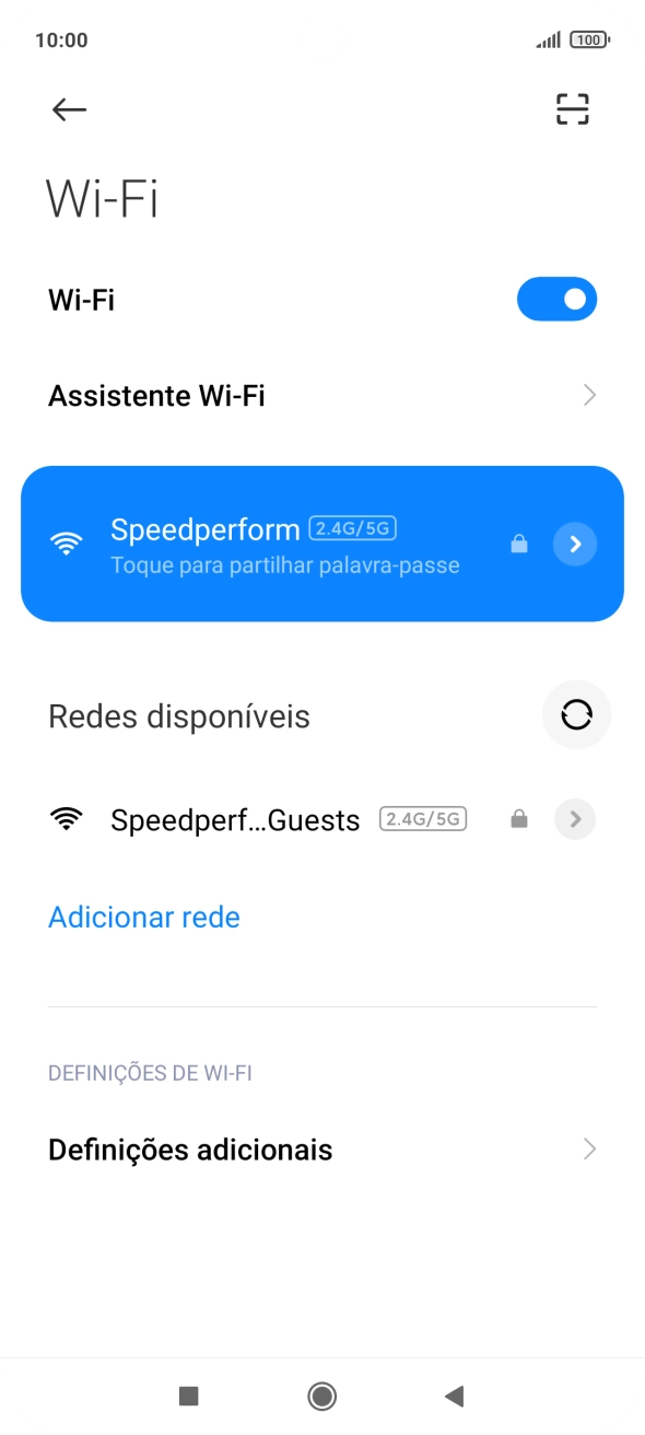 Prima a tecla de início para terminar e voltar ao ecrã inicial.