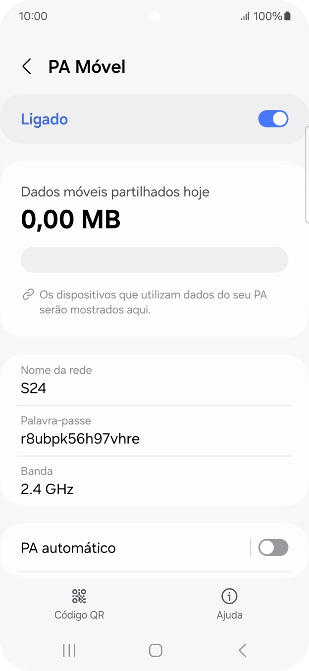 Prima a tecla de início para terminar e voltar ao ecrã inicial.