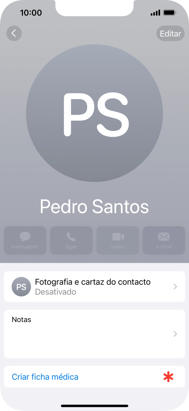 Prima Fotografia e cartaz do contacto.