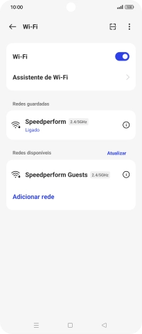 Prima a tecla de início para terminar e voltar ao ecrã inicial.