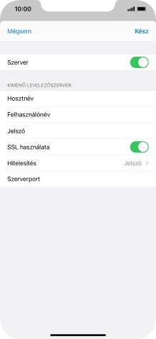 Kattints az „SSL használata” melletti csúszkára a funkció kikapcsolásához.