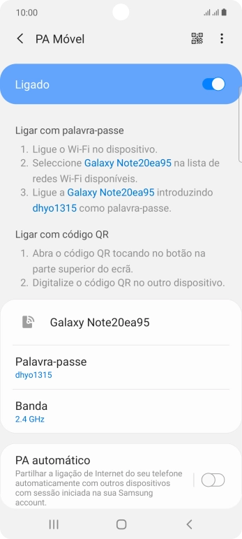 Prima a tecla de início para terminar e voltar ao ecrã inicial.