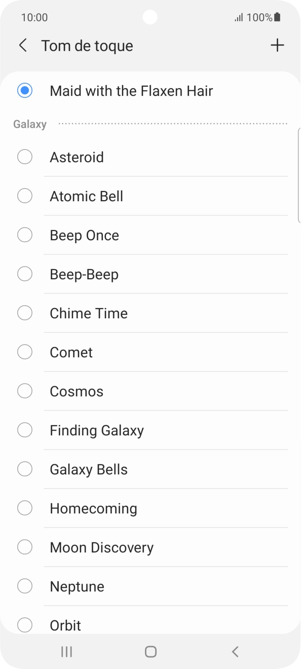 Prima a tecla de início para terminar e voltar ao ecrã inicial.