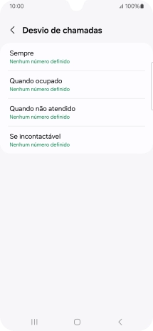 Prima a tecla de início para terminar e voltar ao ecrã inicial.