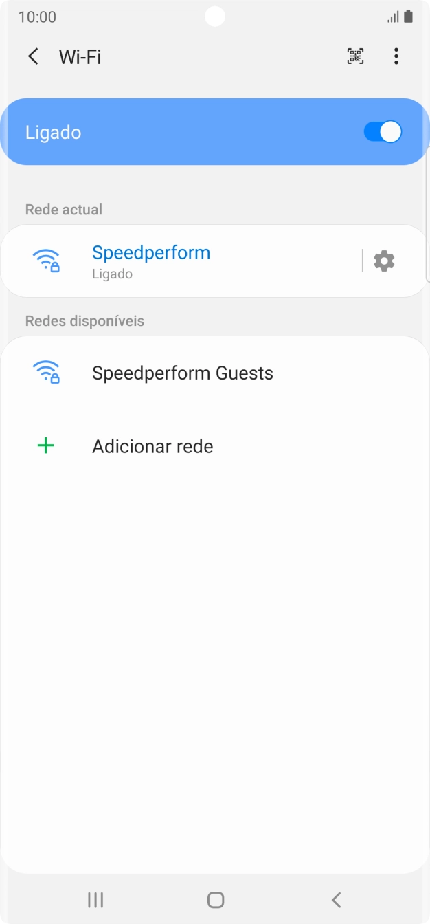 Prima a tecla de início para terminar e voltar ao ecrã inicial.
