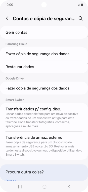 Prima Gerir contas.