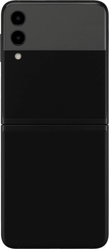 Imagen 2: Vista posterior del Samsung Galaxy Z Flip3 5G - Black