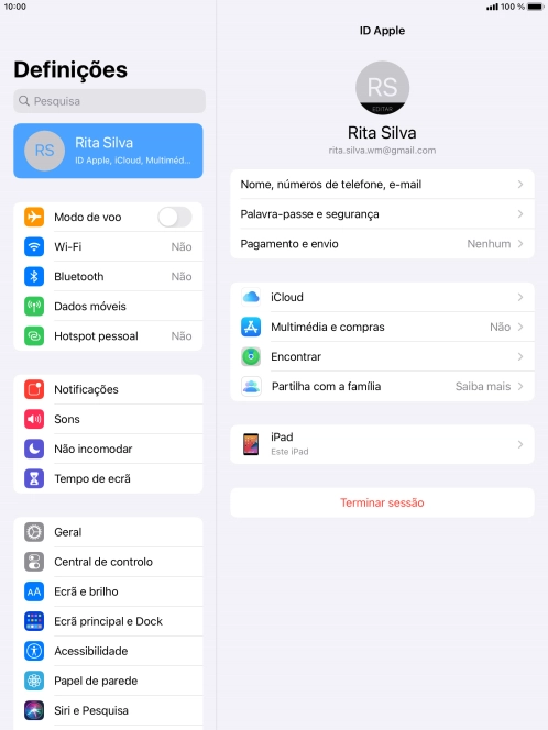 Prima iCloud.