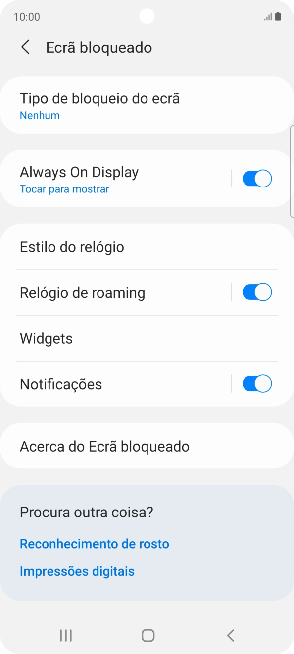 Prima a tecla de início para terminar e voltar ao ecrã inicial.