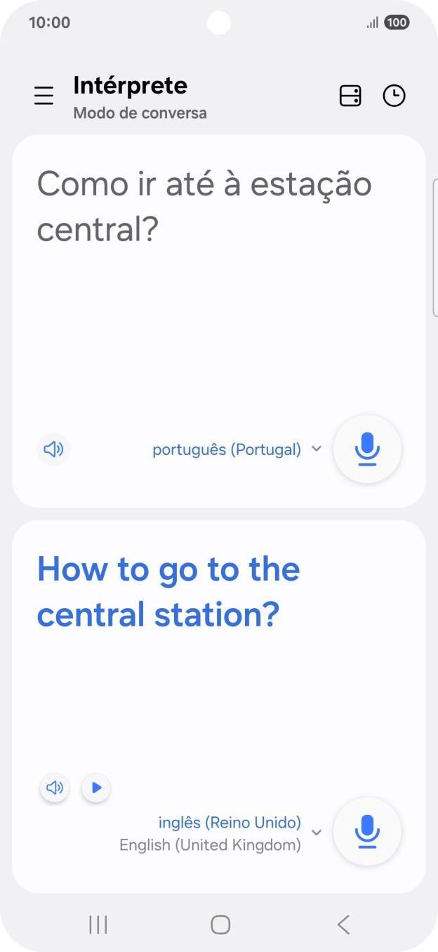Siga as indicações no ecrã para escolher as definições pretendidas e utilizar a função.